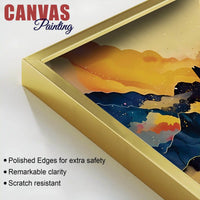 Modern Abstract Nature Canvas Wall Painting for Living Room