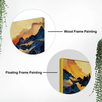 Modern Abstract Nature Canvas Wall Painting for Living Room