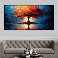 Modern Abstract Tree Canvas Painting Home & Office Décor