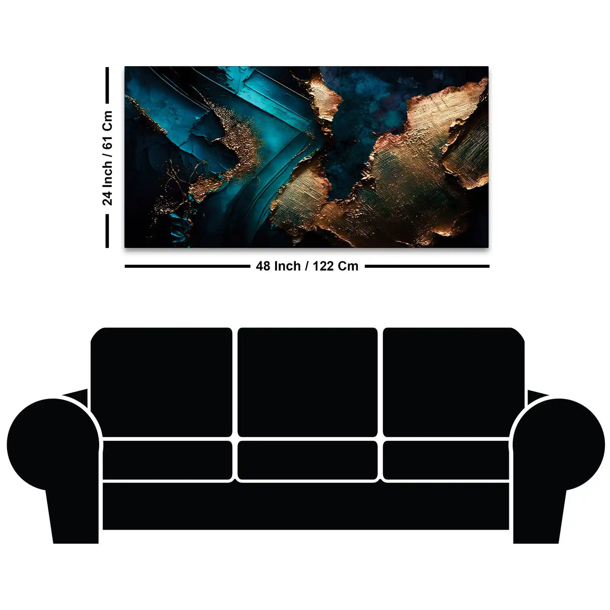 Modern Abstract Wall Art Canvas Painting for Home Décor