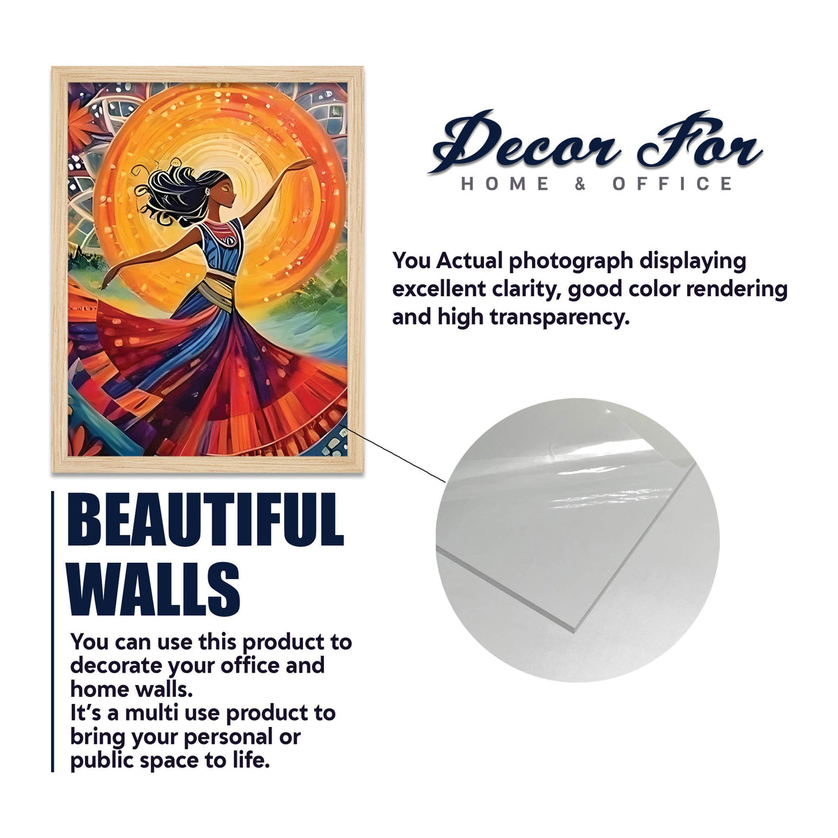 Modern Art Wall Frame Set of Four