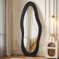 Premium Artistic Modern Asymmetrical Full Length Standing Mirror for Home & Studio  – Luxury Standing Mirror