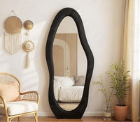 Premium Artistic Modern Asymmetrical Full Length Standing Mirror for Home & Studio  – Luxury Standing Mirror