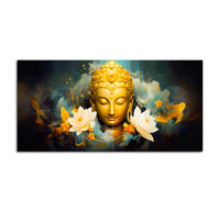 Modern Buddha Wall Canvas Painting for Living Room Decoration