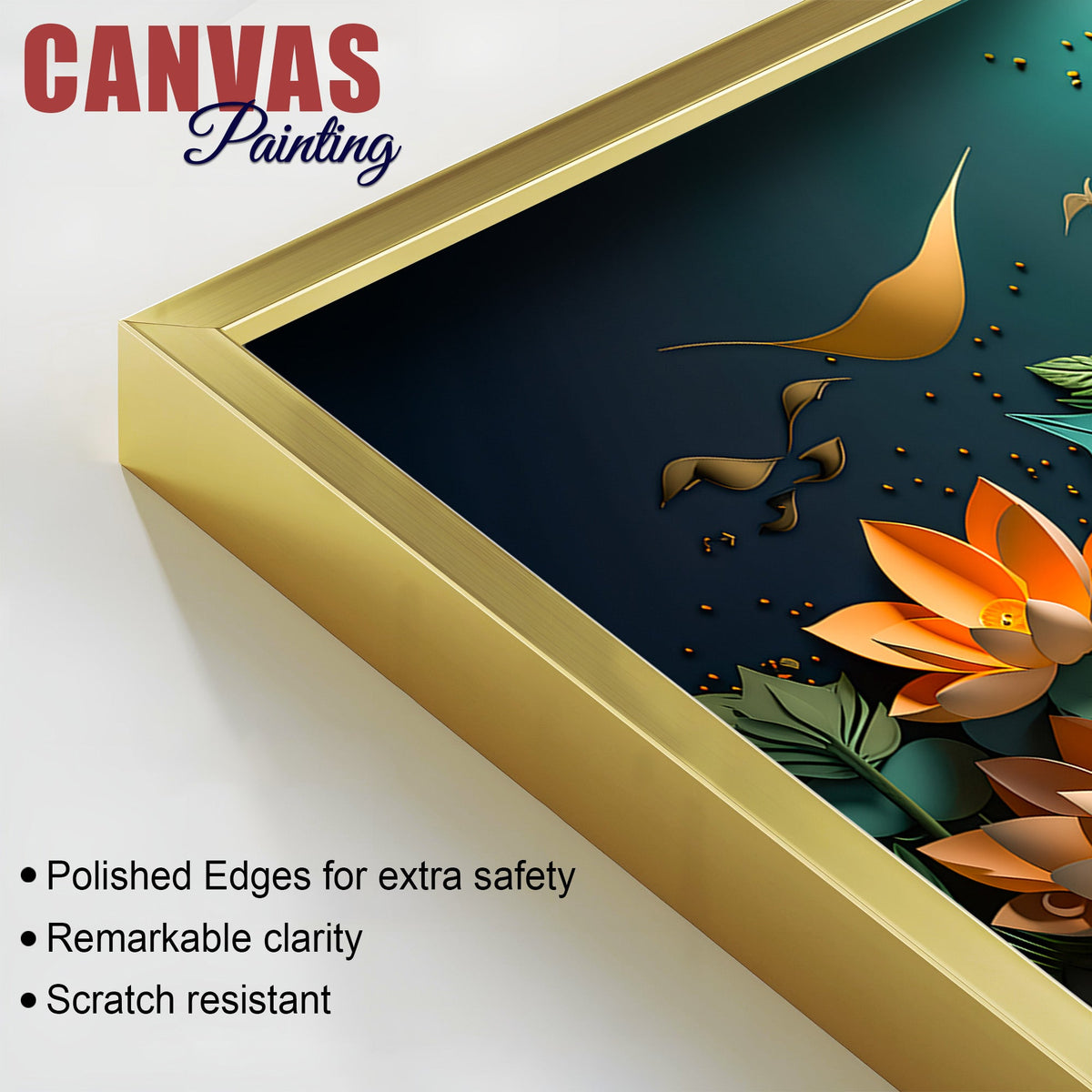 Modern Buddha Wall Painting for Peaceful Interiors
