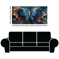 Modern Butterfly Canvas Wall Art Painting for Living Room Décor