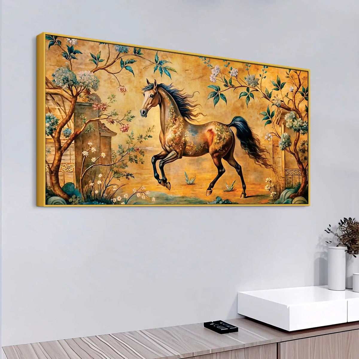 Modern Classic Horse Canvas Painting