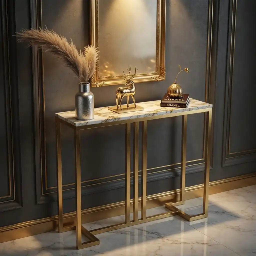 Modern Decorative Console Table for Living Room & Foyer
