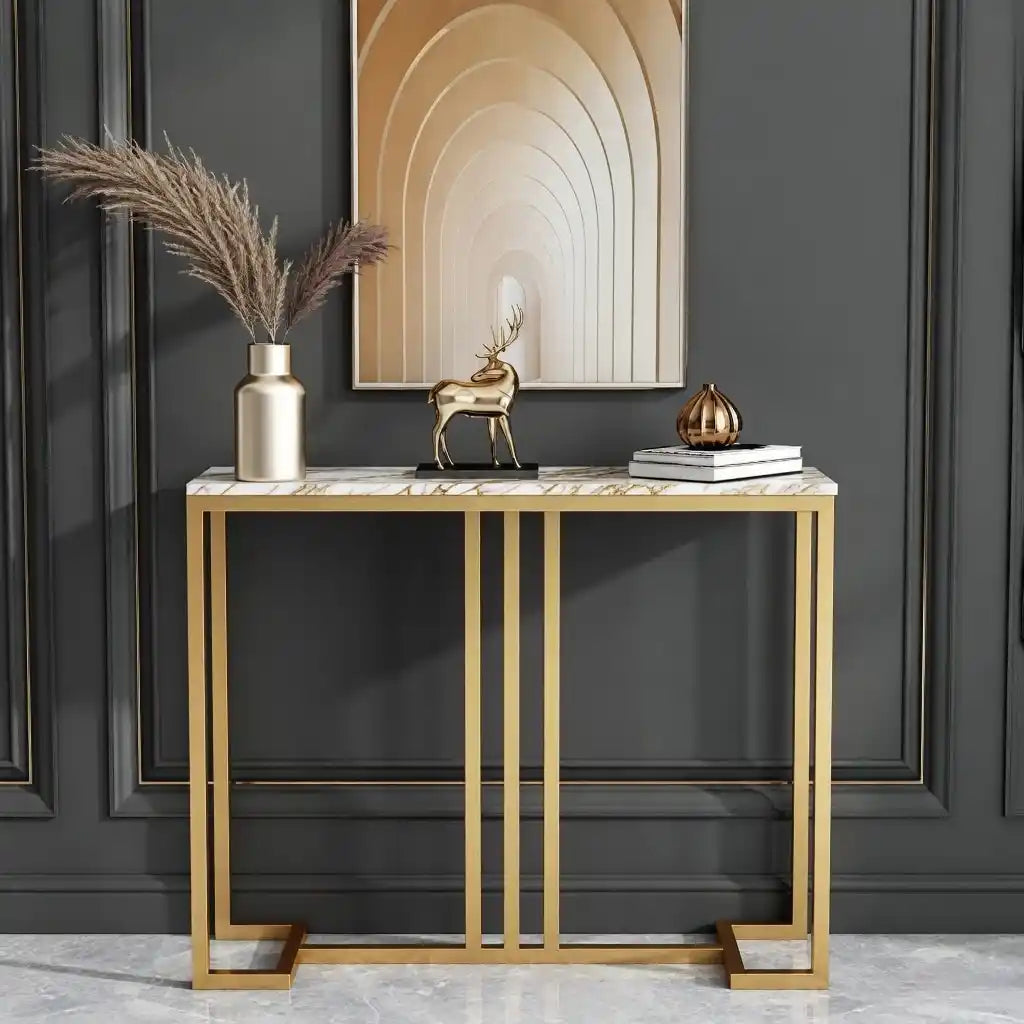Modern Decorative Console Table for Living Room & Foyer