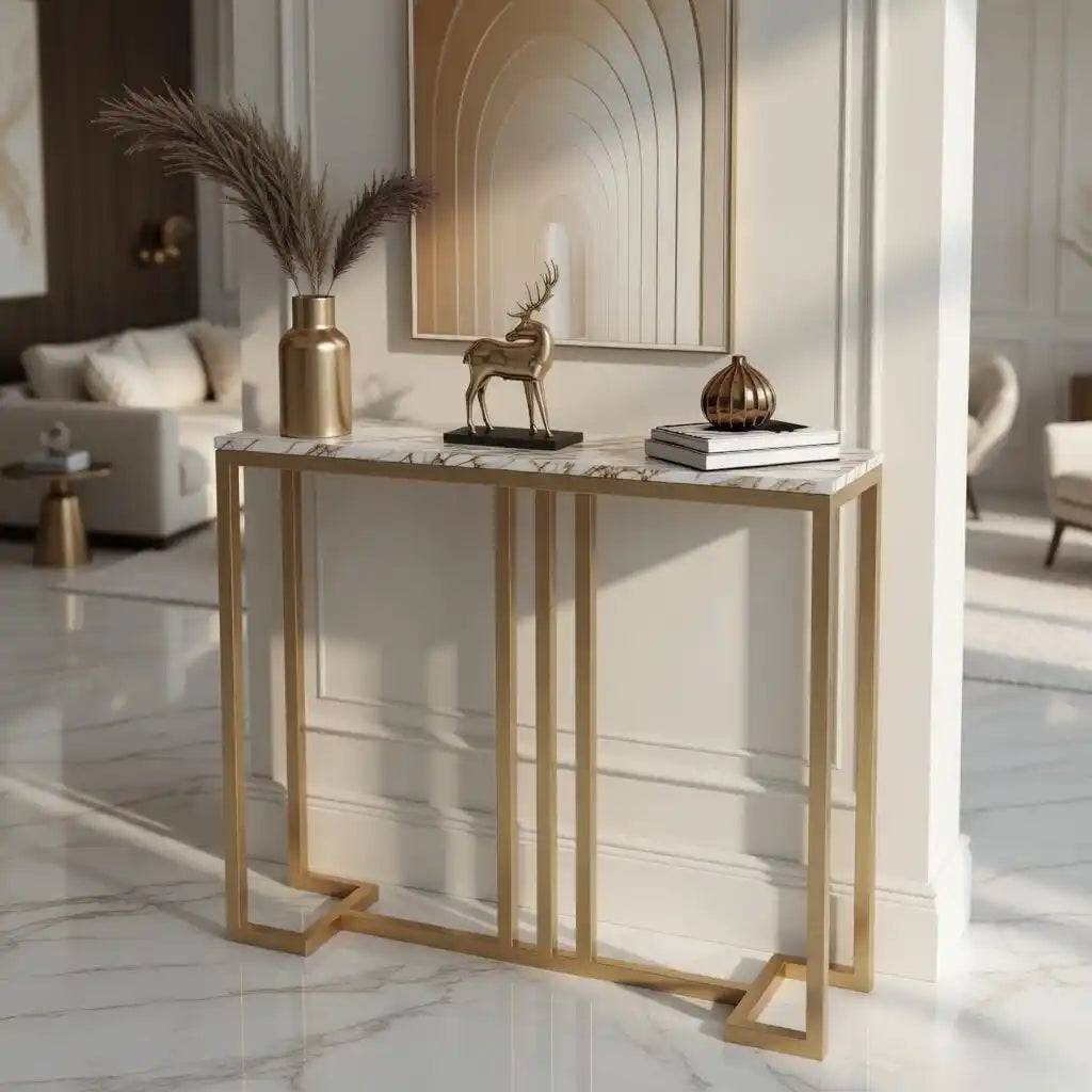 Modern Decorative Console Table for Living Room & Foyer