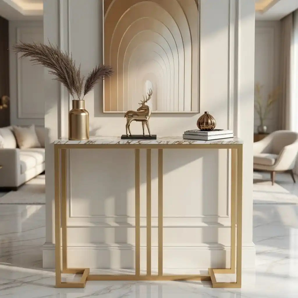 Modern Decorative Console Table for Living Room & Foyer