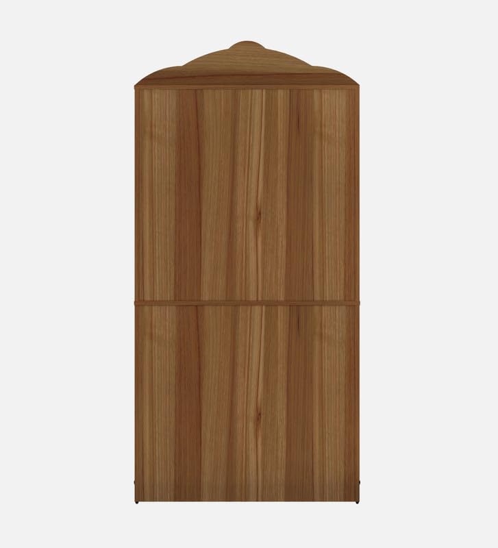 Modern Design Wooden Floor Temple with Elegant White Accent Drawers & Storage Cabinet for Home  & Office