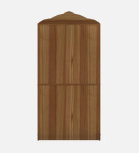 Modern Design Wooden Floor Temple with Elegant White Accent Drawers & Storage Cabinet for Home  & Office
