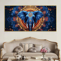 Modern Elephant Canvas Wall Painting for Home Décor