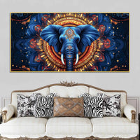 Modern Elephant Canvas Wall Painting for Home Décor