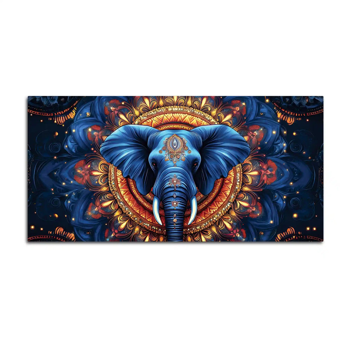 Modern Elephant Canvas Wall Painting for Home Décor