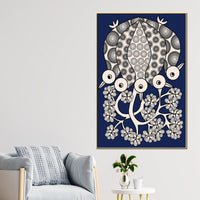 Modern Ethnic Bird Canvas Painting | Decorative Wall Painting