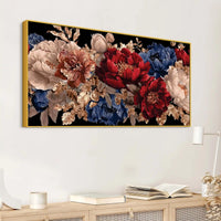 Modern Floral Canvas Painting for Home Decoration
