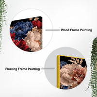 Modern Floral Canvas Painting for Home Decoration