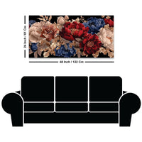 Modern Floral Canvas Painting for Home Decoration