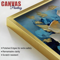 Modern Flower Abstract Canvas Wall Decor Painting for Office