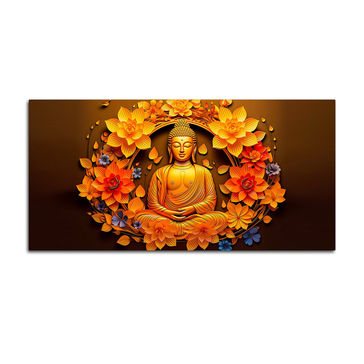 Modern Home Decor Buddha Wall Painting