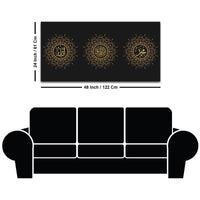 Modern Islamic Canvas Wall Painting for Living Room & Masjid