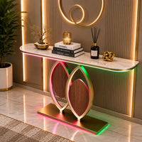 Modern LED Console Table | Premium Entryway & Hall Furniture (SS 302)