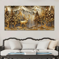 Modern Luxury Abstract Canvas Painting for Home Decor