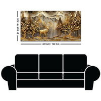Modern Luxury Abstract Canvas Painting for Home Decor