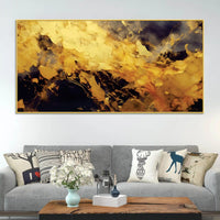 Modern Luxury Abstract Canvas Painting for Living Room