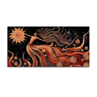 Modern Luxury Abstract Woman Canvas Painting