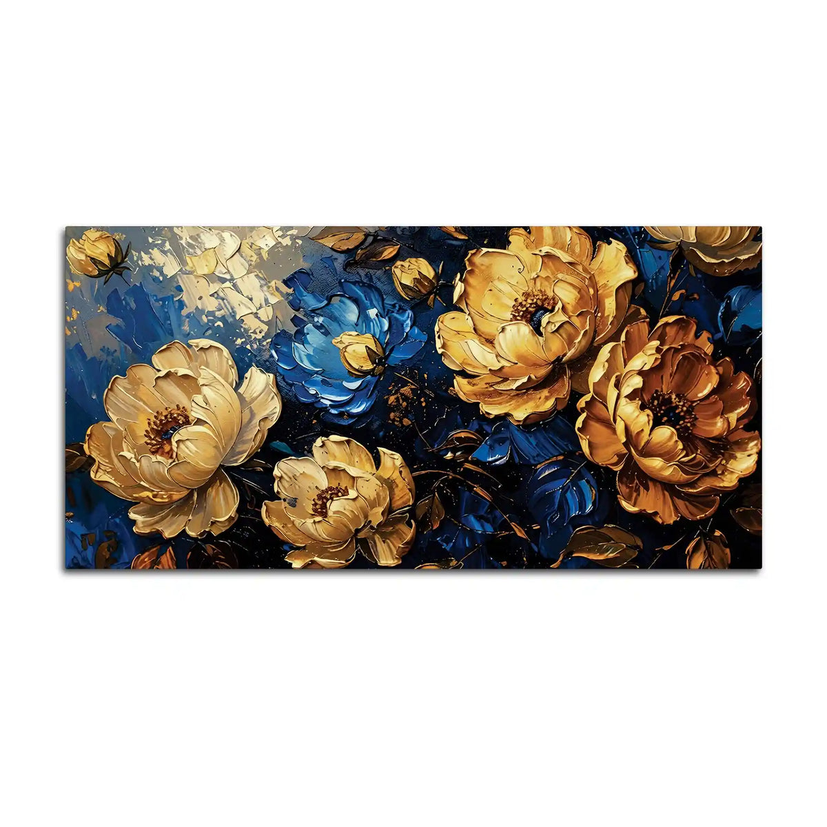 Modern Luxury Floral Canvas Wall Art Painting