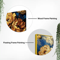 Modern Luxury Floral Canvas Wall Art Painting