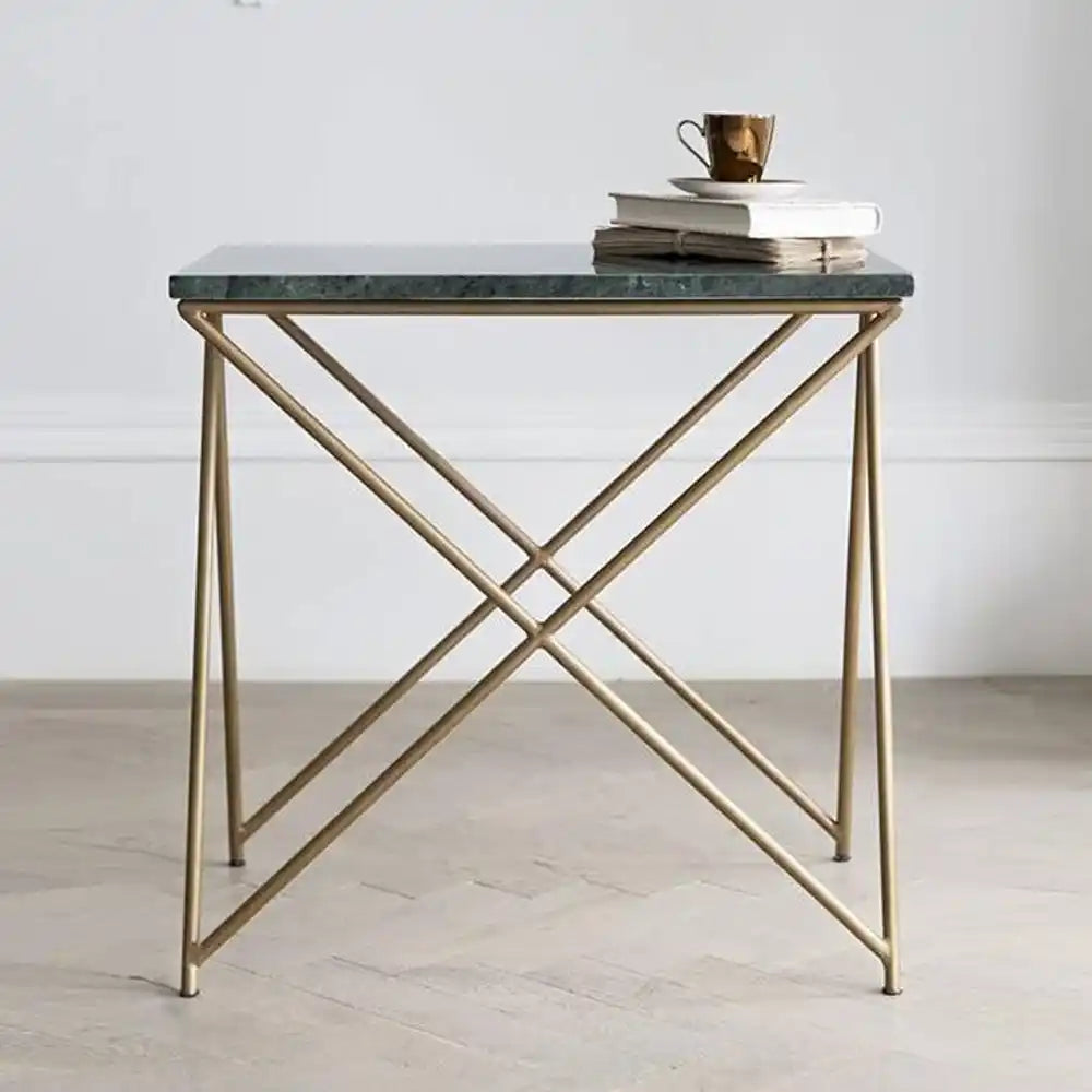 Modern Luxury Side Table with Premium Marble Surface