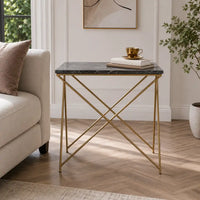 Modern Luxury Side Table with Premium Marble Surface