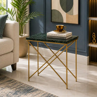 Modern Luxury Side Table with Premium Marble Surface