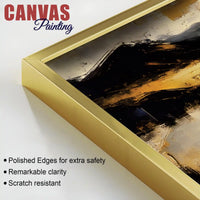 Modern Minimal Abstract Canvas Painting for Stylish Home