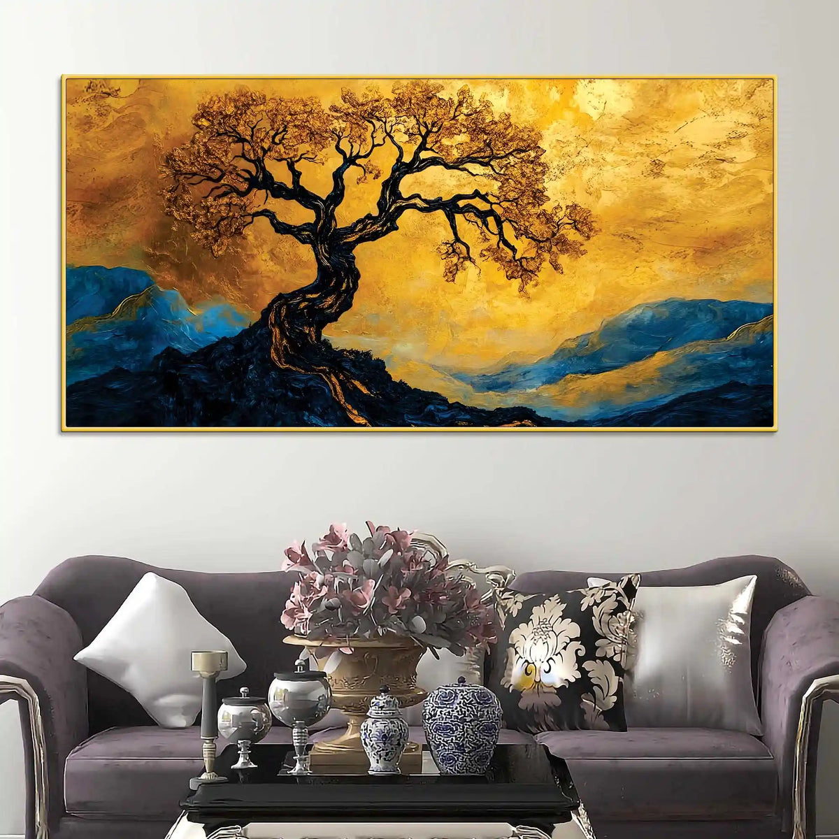 Modern Nature Canvas Wall Art Painting for Home Decor
