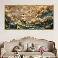 Ready To Hang (Fitted With Wood Frame)