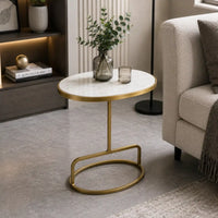 Modern Oval Table for Bedroom & Living Room