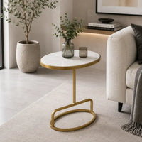 Modern Oval Table for Bedroom & Living Room