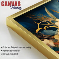 Modern Peacock Canvas Wall Painting for Bedroom & Living Room