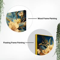 Modern Peacock Canvas Wall Painting for Bedroom & Living Room