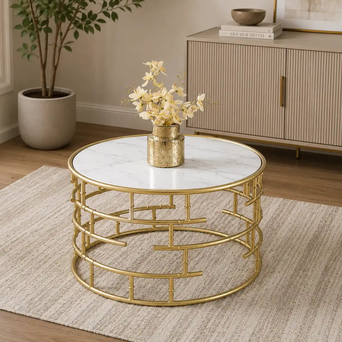 Modern Round Center Table for Stylish Home Décor