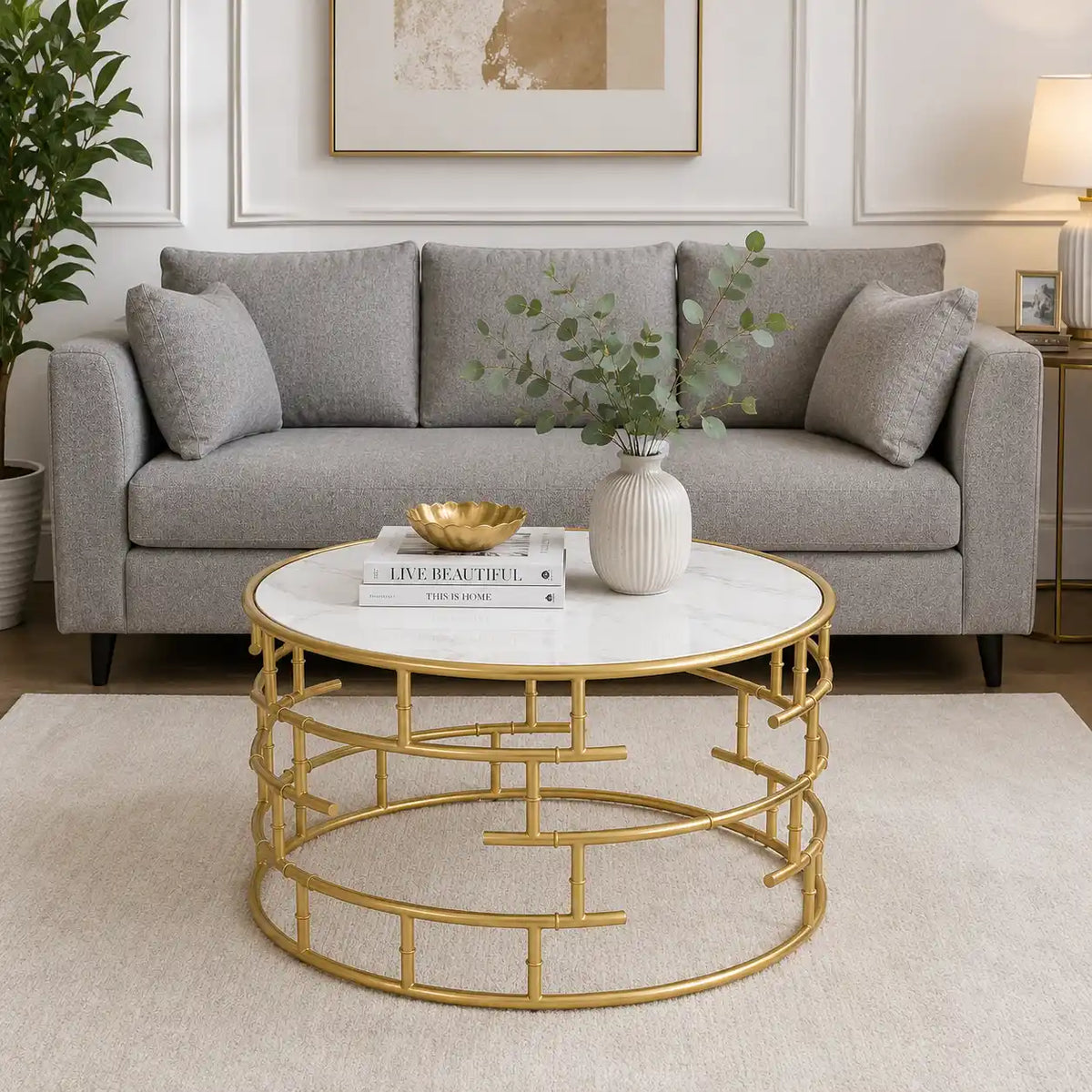 Modern Round Center Table for Stylish Home Décor
