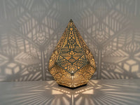 Modern Shadow Pattern Table Light
