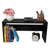 Modern Wooden Desk Book Shelf Stand for Home Office