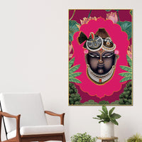 Nathdwara Shrinathji Pichwai Painting Canvas | Indian Devotional Art