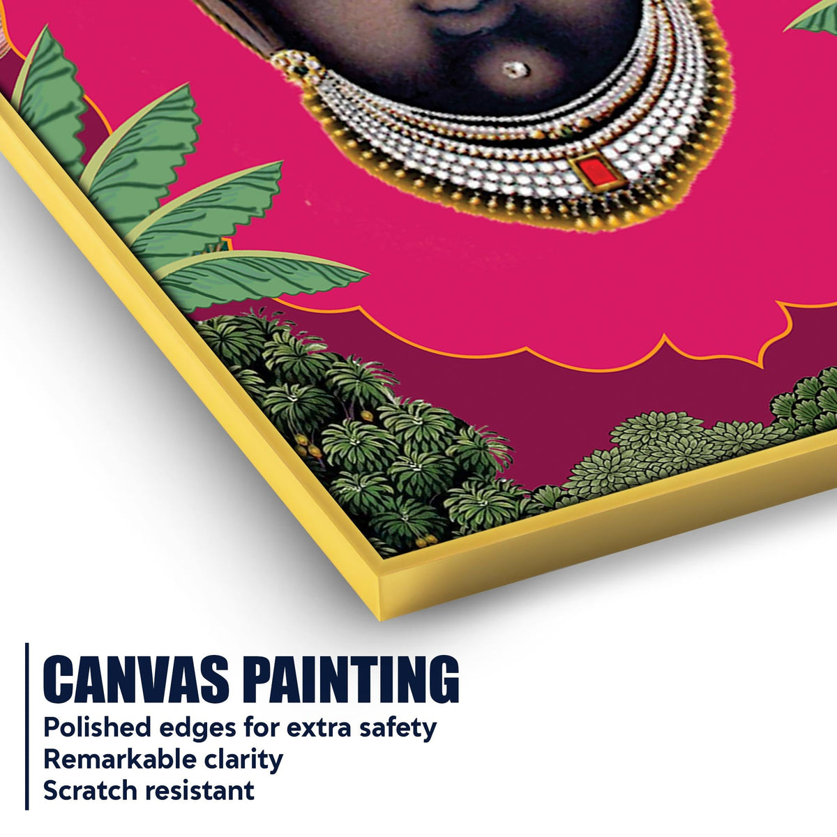 Nathdwara Shrinathji Pichwai Painting Canvas | Indian Devotional Art